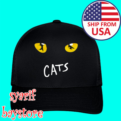 Cats Broadway Musical Black Hat Baseball Cap