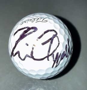 KEVIN CHAPPELL SIGNED AUTOGRAPHED GOLF BALL W/DISPLY CUBE COA #JJ22011
