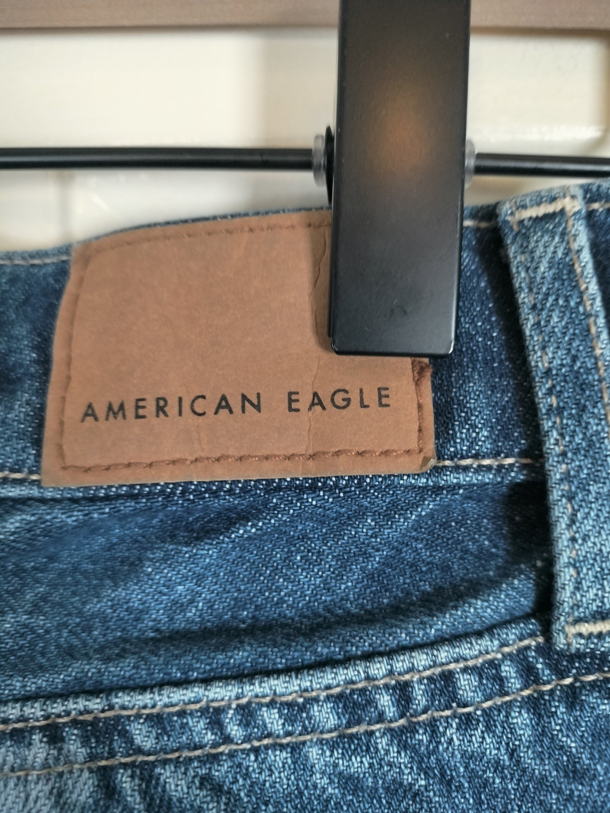 American Eagle Patchwork Denim Shorts High-Rise R… - image 13
