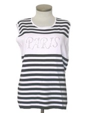 Futura Moda Style 209 Paris Trägershirt Top Ärmellos Gr.L ⭐Neu⭐