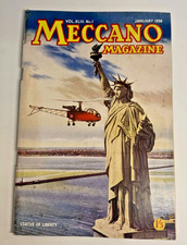 Meccano Magazine January 1958 Vol XLIII No1 Statue of Liberty Space