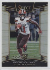 2018 Panini Select Concourse Silver Prizm Antonio Callaway #29 wd9