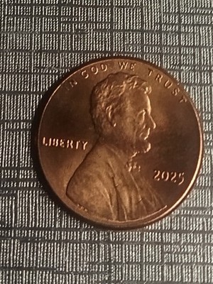 2025 Uncirculated Lincoln Shield Penny Crying Eye + Close AM Errors