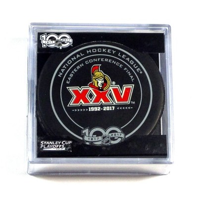 2017 Stanley Cup Playoffs Ottawa Senators XXV Eastern Conference Final Puck New