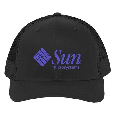 Sun Microsystems Company Black Trucker Hat Cap Adult Size