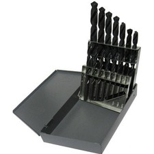 1/16"-3/8" x64ths 21 Piece HSS Jobber Length Drill Bit Set, Qualtech, DWD21J-SET