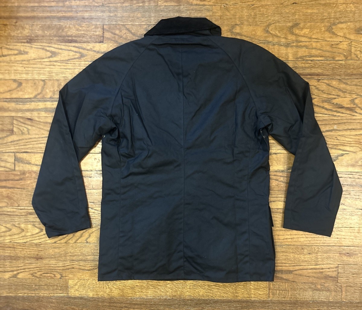 John Partridge Mens Black 5320 Land owner wax cotton Jacket Size M
