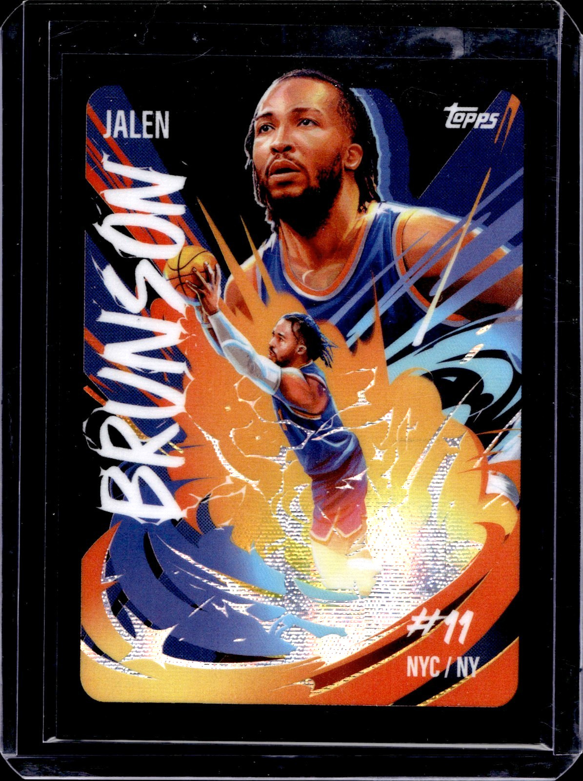 Jalen Brunson 2025-26 Topps Chrome Ultra Violet All-Stars SSP
