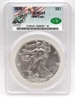 2019 American Silver Eagle 1 OZ CAC MS69 Ron Drzewucki Signed