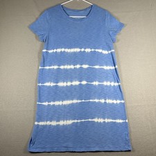 Universal Threads T Shirt Dress Women's M 100 Cotton Striped