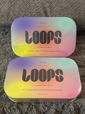LOOPS Variety Loop Hydrogel Face Masks x 10 - New/Sealed
