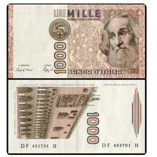 Billete Italia 1000 Liras 1982 P 109 NUEVO UNC