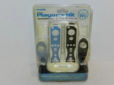 Nintendo Wii DREAMGEAR PLAYERS KIT DUAL CHARGING DOCK + More - New Sealed