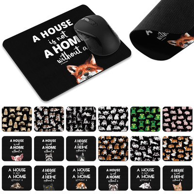 Animal Gaming Mouse Mice Mat Pad Non-Slip Rectangle Mousepad For Computer PC