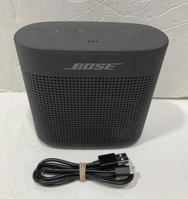 Bose SoundLink Color 2 Wireless Portable Bluetooth Speaker Black ~Tested~