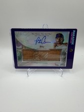 2025 Topps Sterling Pete Alonso Auto Bat Nameplate Game Used Mets SSP
