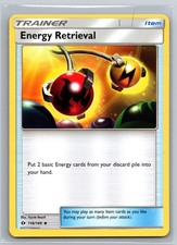 Energy Retrieval 116/149 Sun Moon Pokemon Trainer Item Card TCG Recover Energy