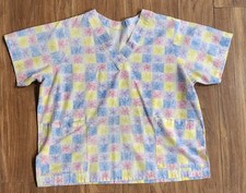 Scrubs Top Women's Sz Medium Medical Dental Uniform