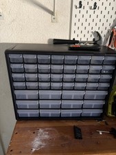 Akro-Mils 24-Drawer Plastic Storage Cabinet for Garage  Teacher Tool Box