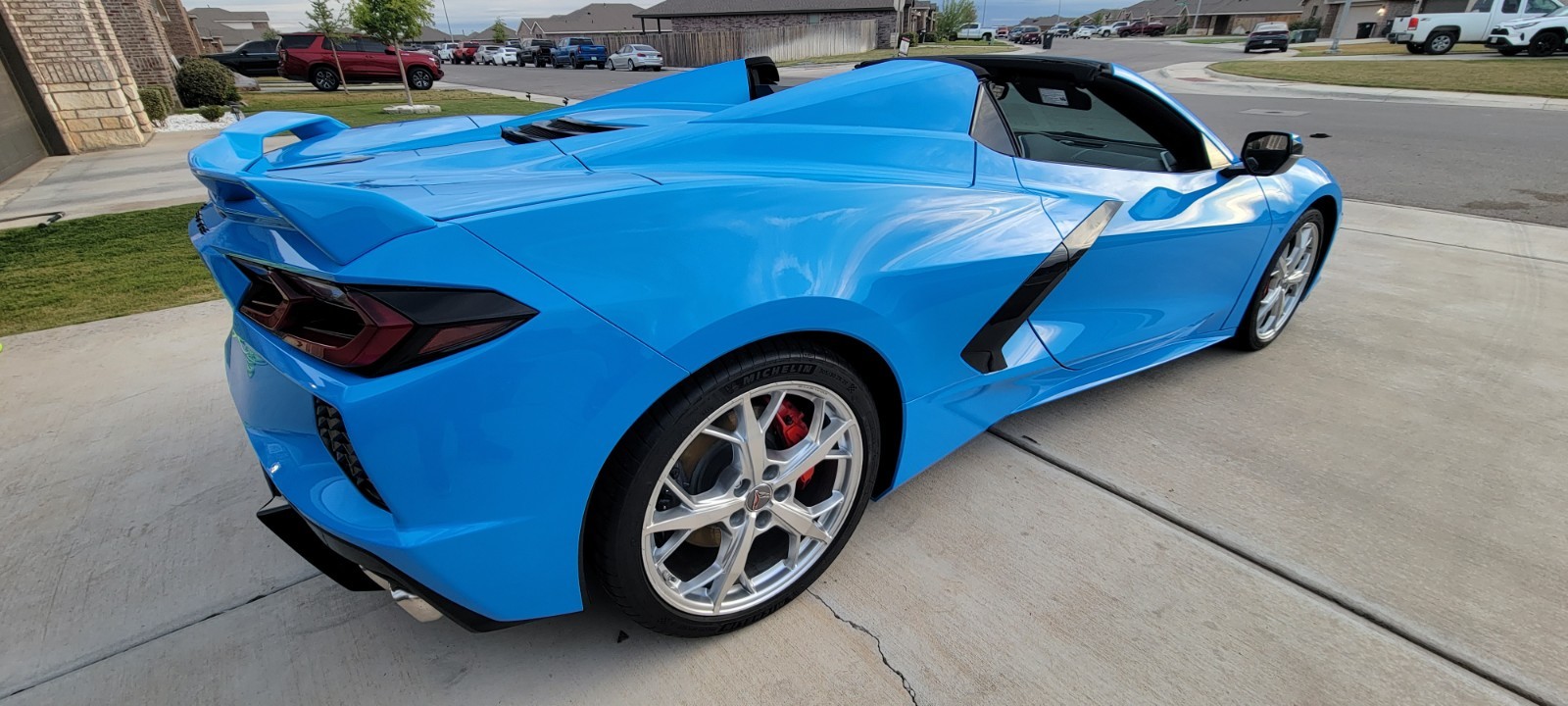 2022 Blue Chevrolet Corvette   | C8 Corvette Photo 7