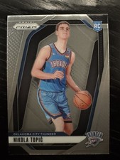2024-25 Panini Prizm Nikola Topic #230 (RC) Thunder