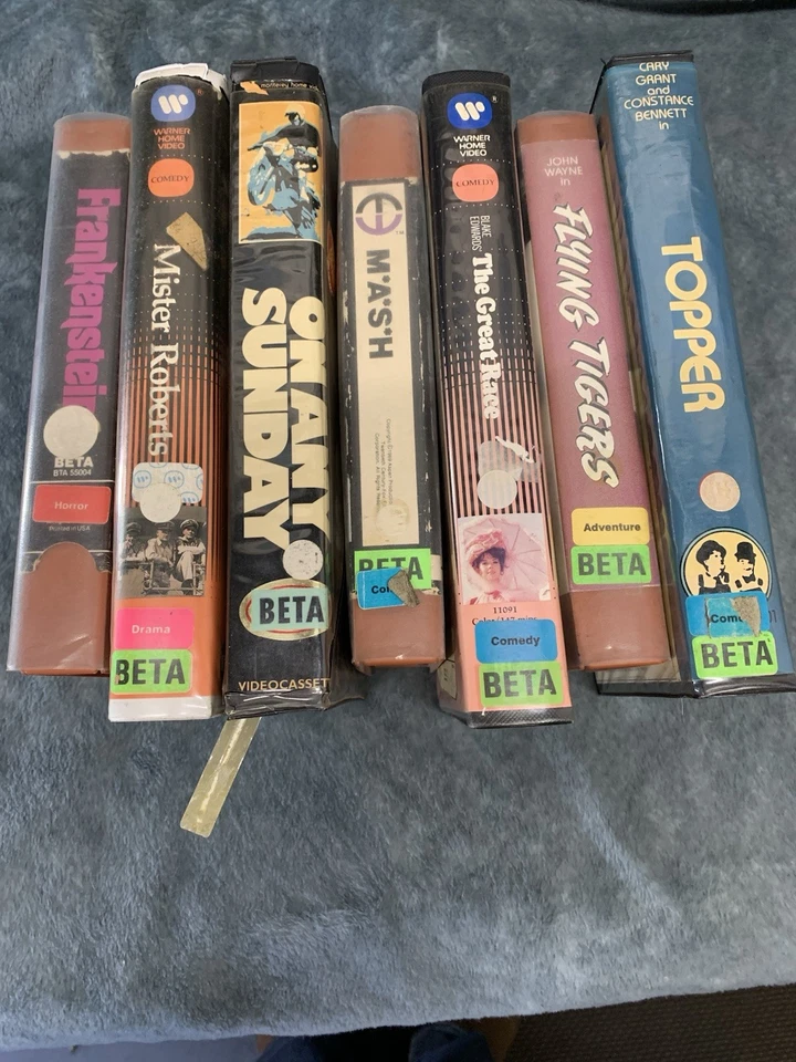 Betamax Tapes in hard-case covers - Image 4 of 4