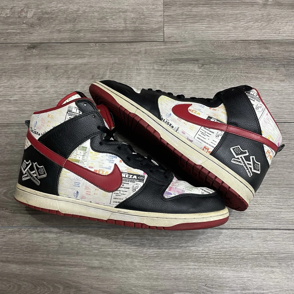 Nike Vandal Premium High LUCHA LIBRE Size 8.5 Men\'s RARE Nike Vandal Sneakers for Men for Sale | Authenticity  main image 4
