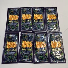 Lot of 8 Perfectly Posh SAMPLES BLACK LISTED Body Scrub 0.3 oz Exfoliate