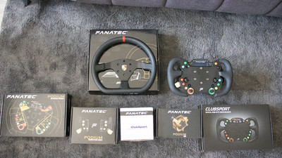 Podium Steering Wheel (Porsche 911 GT3 R (Leather) + GT3 Endurance )