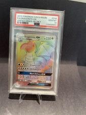 Pokemon Dragonite GX Card Unified Minds 248/236 Secret Rare SM Rainbow Holo on eBay