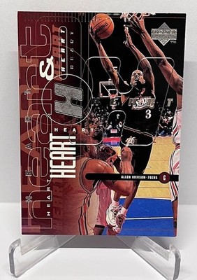 1998-99 Upper Deck Heart & Soul Allen Iverson Philadelphia 76ers #119