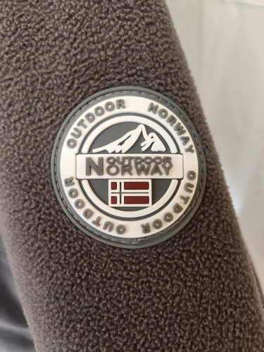 Outdoor Norway Expedition Team Norway Men's Fleece Jacket, Gray w/ Black Lining - Picture 4 of 7