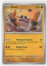 Klawf #105 Prices | Pokemon Paradox Rift | Pokemon Cards
