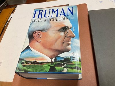 David McCullough, Truman, 1992 HB Nice Shape, 4th Printing, Signed by McCullough