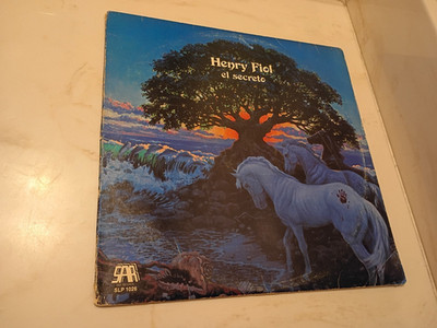 HENRY FIOL EL SECRETO LP 1981 SAR  SLP-1026 US PRESSING MALA SUERTE SALSA