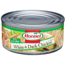 Hormel Canned White and Dark Chunk Chicken, 5 Ounce 5 (Pack of 12) 