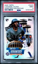 2025 Topps LuisAngel Acuna RC Home Field Advantage #HA-31 PSA 9 Mets/White Sox