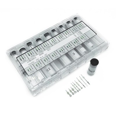 Luminous Watch Hands Pin Sizes Minute .70 Hour 1.20 And Sweep Second .20mm