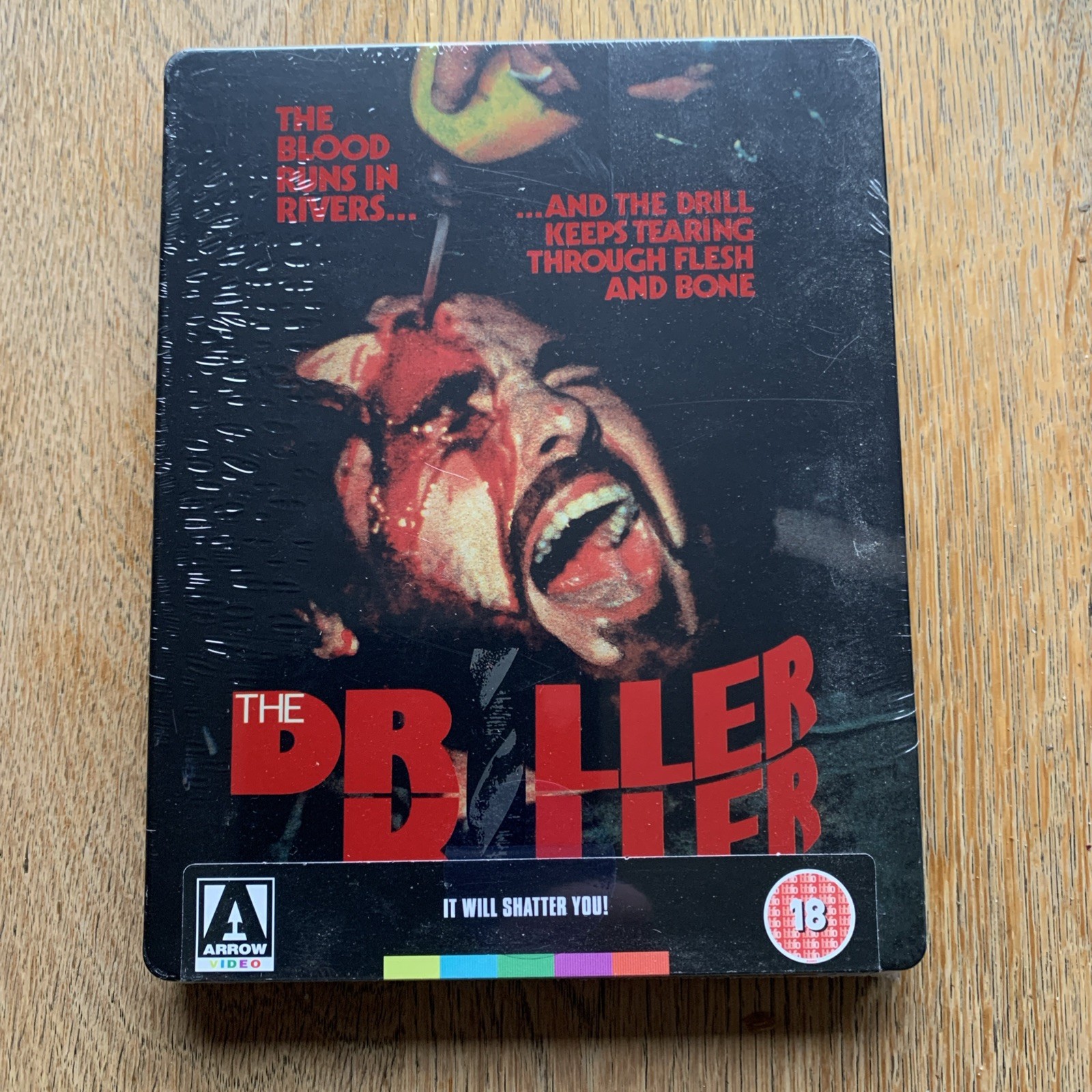 THE DRILLER KILLER - Arrow BLU-RAY. LIMITED   EDITION STEELBOOK. NEW / SEALED