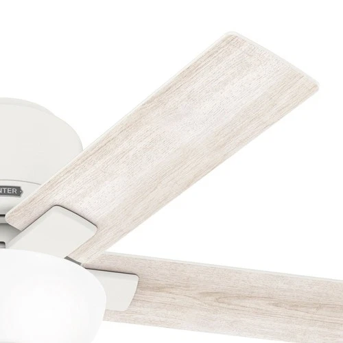 Hunter Fans - Fitzgerald - 5 Blade Ceiling Fan with Light Kit and Pull Chain In - Picture 3 of 4