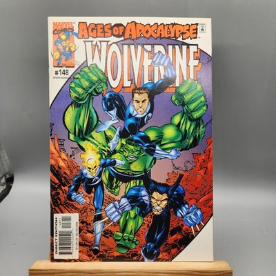 Wolverine #148 Ages of Apocalypse Marvel 1999 X-Men Fantastic Four