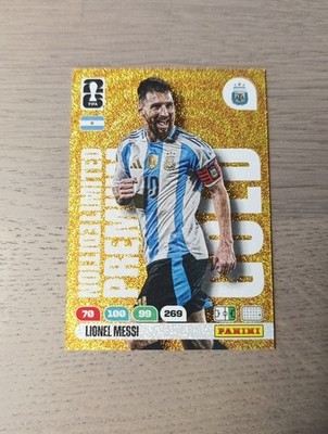 Panini Adrenalyn XL Karte FIFA WM USA 2026 MESSI Limited Edition Premium Gold