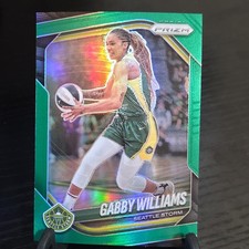 Panini Prizm WNBA 2025 Gabby Williams Seattle Storm Green Prizm #77