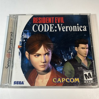 Resident Evil Code Veronica (Dreamcast, 2000) CIB Complete w Reg Card - Tested