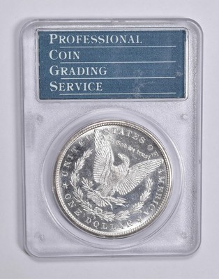 1880-S モルガン・ダラー PCGS MS65 1880-S Morgan Silver Dollar, graded MS 65 by PCGS, a gem!, MS65