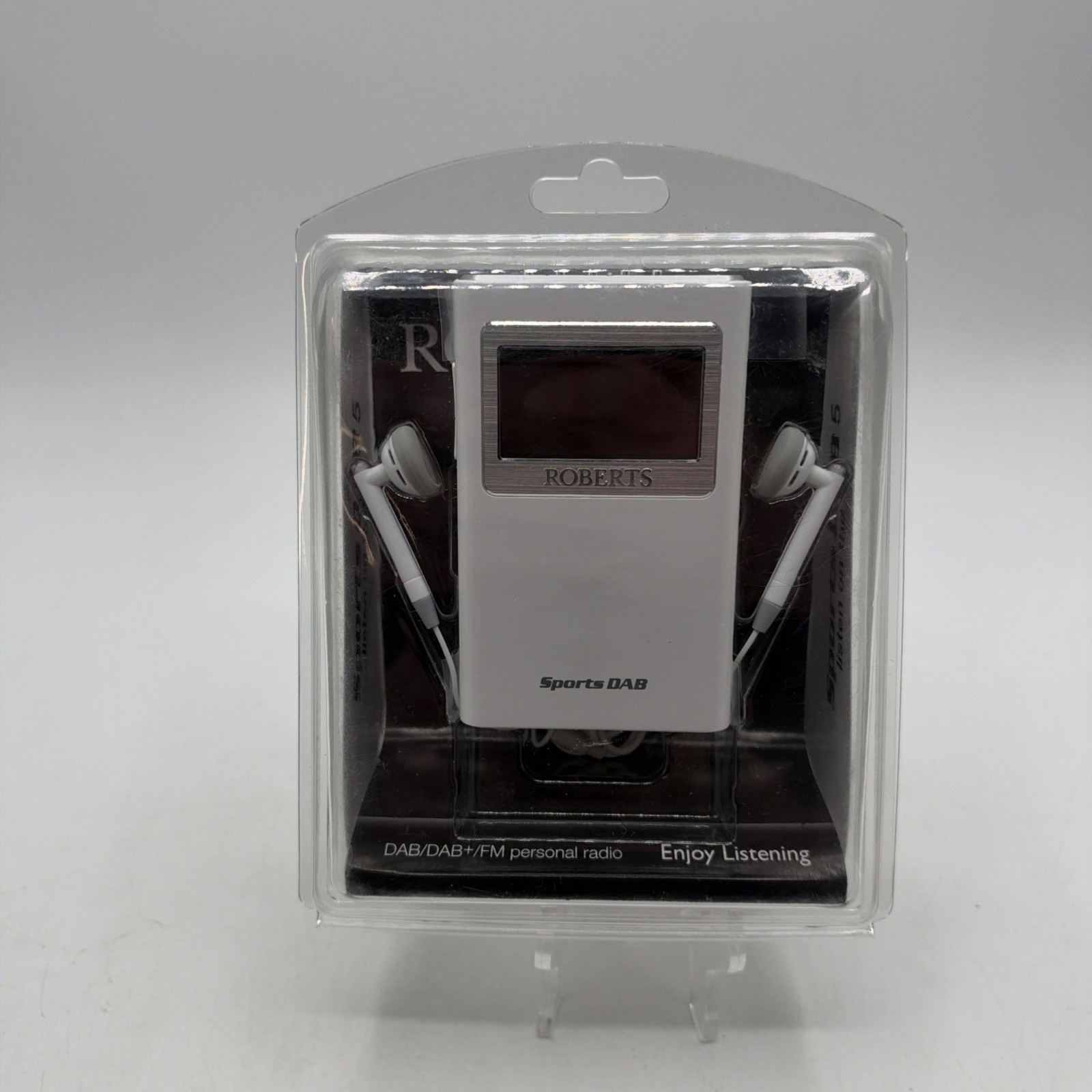Roberts Sports DAB/DAB+ 5 Portable Radio - 10 Presets - White NEW *FREE DEL* - Image 3