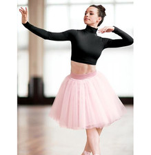 Dance Pre-Owned Costume Tutu Balera S8169 Medium Child Burgundy High Waist