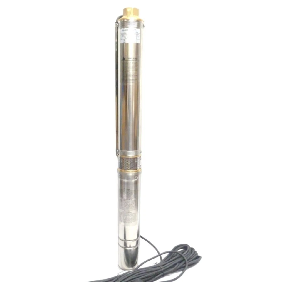 Pompe A Puits Profonds 3,5 Pouces de 1100W 6000 L / Hauteur 9,1 BAR, Citerne - Photo 3/4