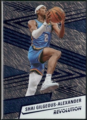 Shai Gilgeous-Alexander 2024-25 Panini Revolution #8 Blue Storm  Thunder