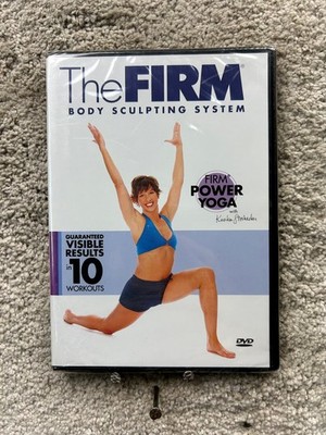 The FIRM Power Yoga DVD 2004 Kirsten Strohecker Body Sculpting System Workout